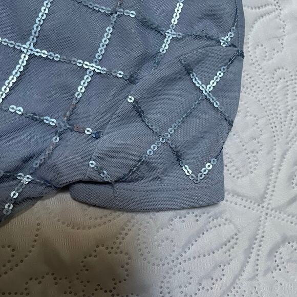Crewcuts Collection Lattice Sequin Dress Size 6 - Picture 3 of 7